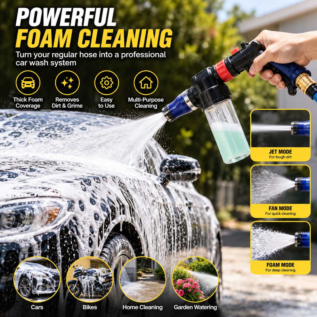 Foam Car Wash Gun