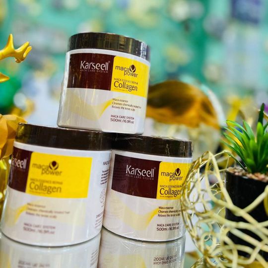 Karseell Collagen Hair Mask 500ml deep conditioner jar