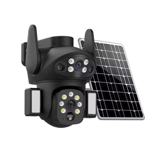 4K 8MP Solar Security Camera with 4G SIM outdoor CCTV