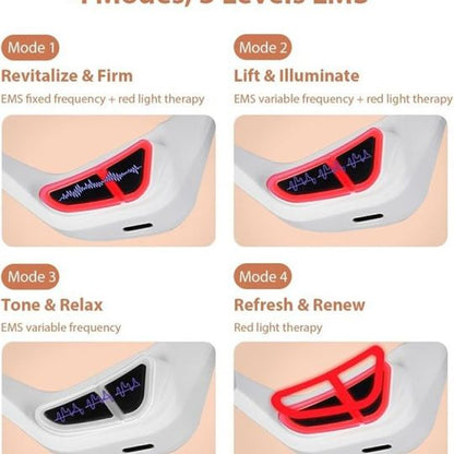 Red Light Therapy Glasses being worn for eye treatment