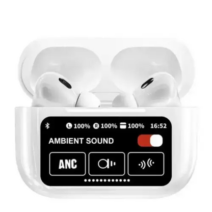 A9 pro Touch Screen Display ANC Wireless Earbuds