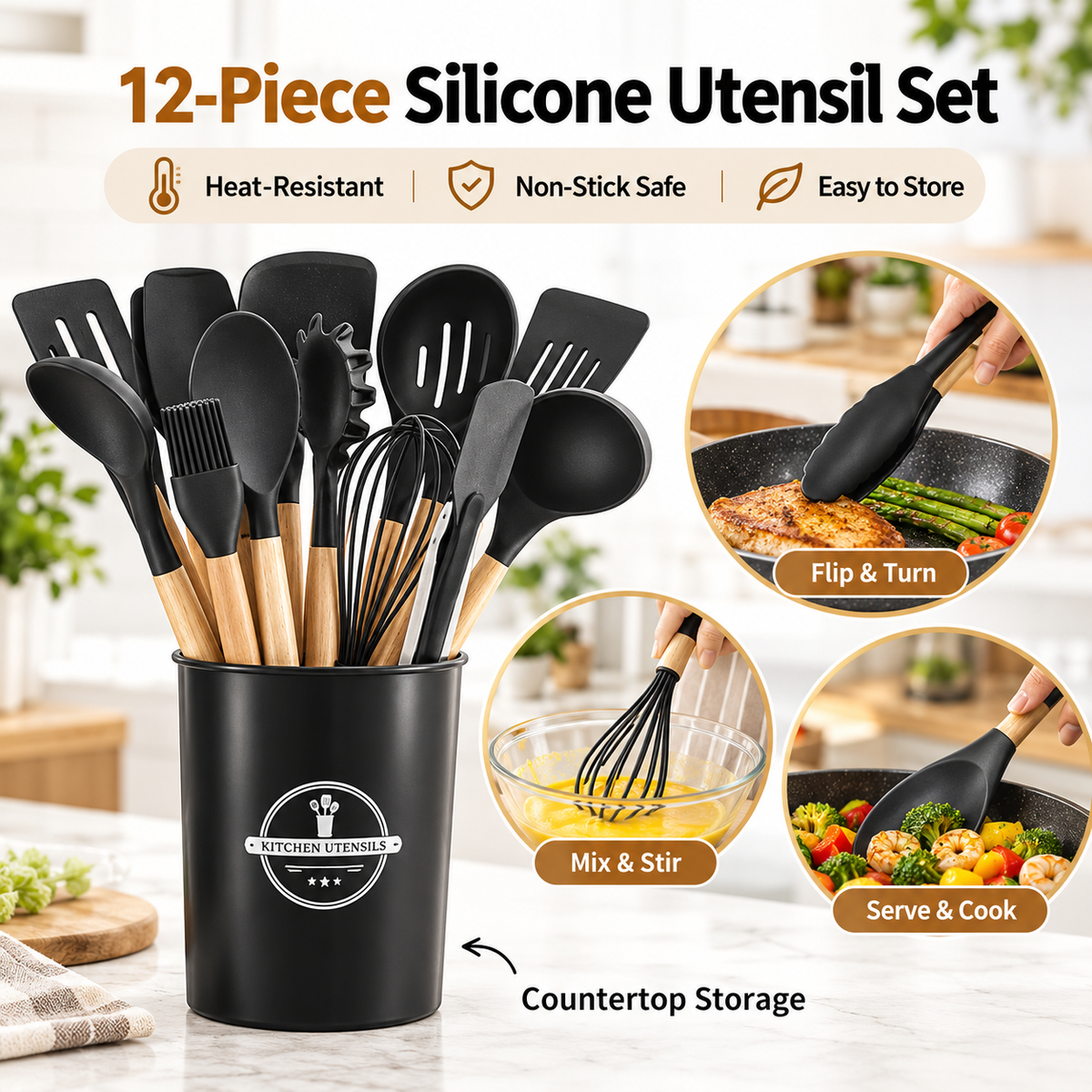 12-Piece Utensil Set