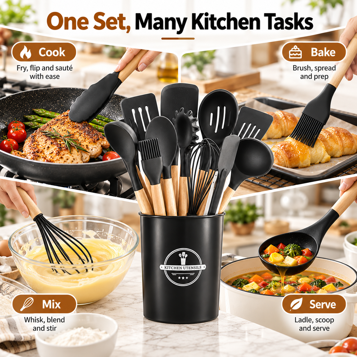 12-Piece Utensil Set