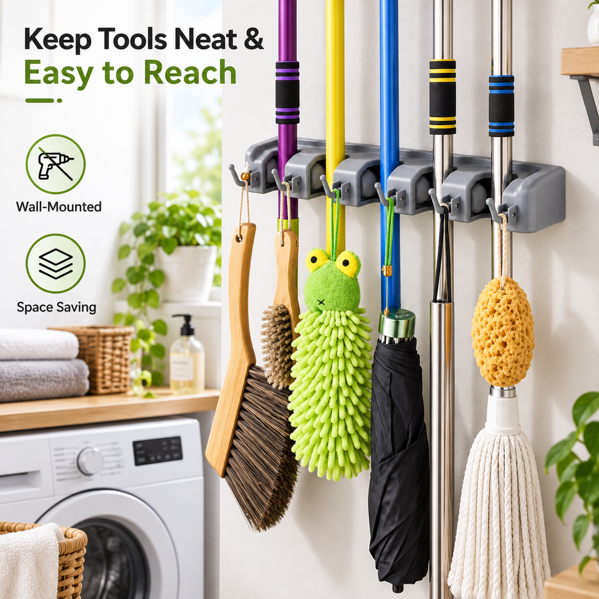 Broom Organizer
