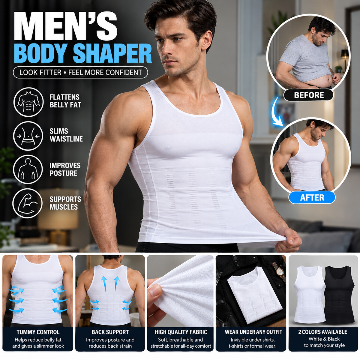 Men's Body Shaper