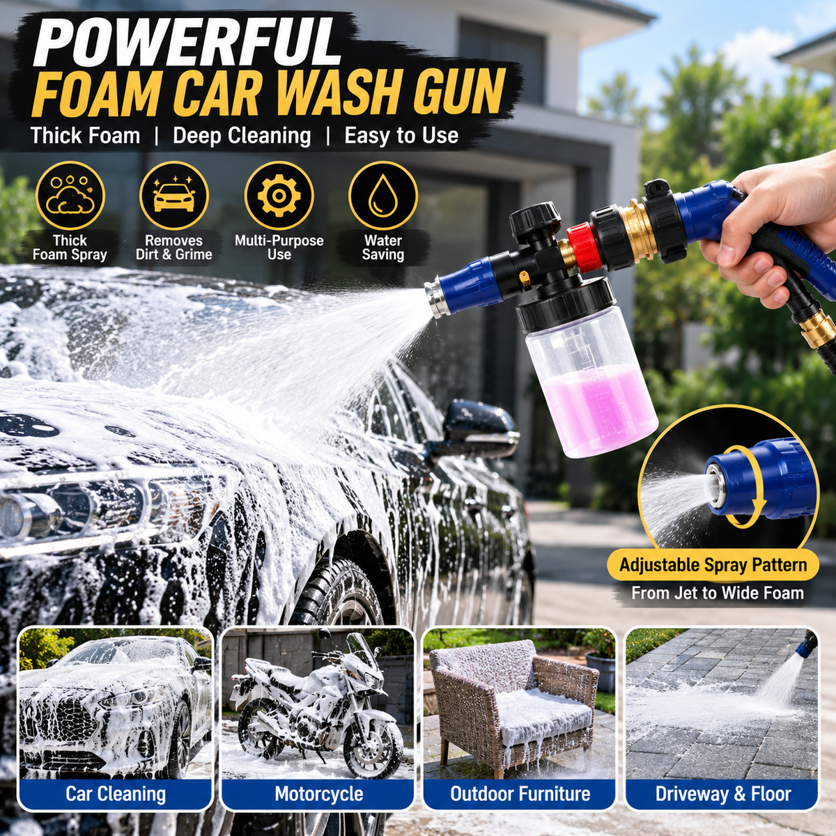 Foam Car Wash Gun