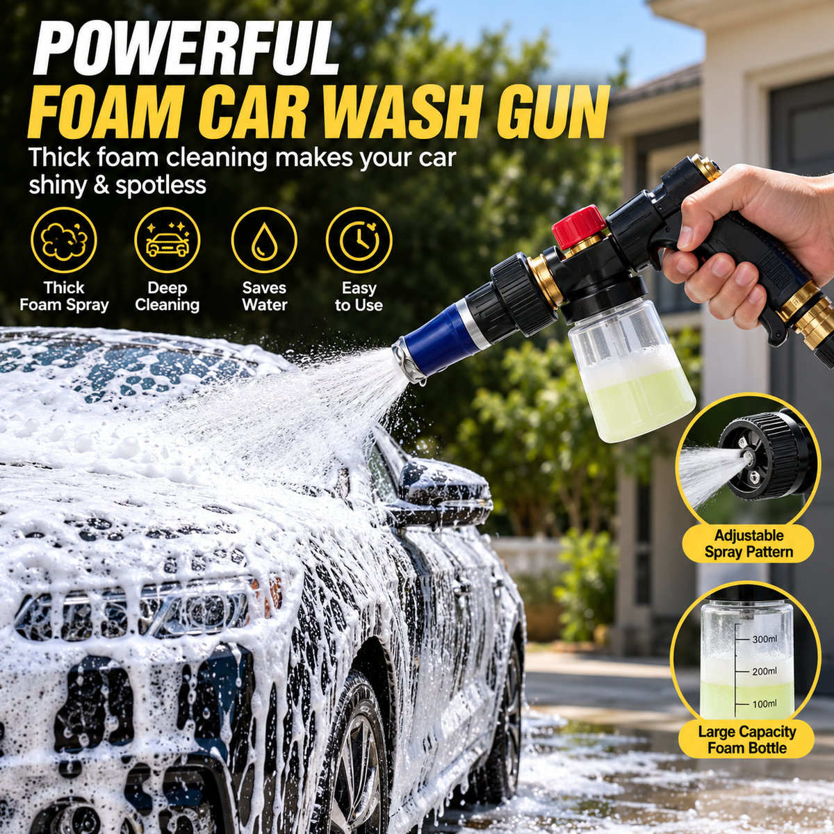 Foam Car Wash Gun