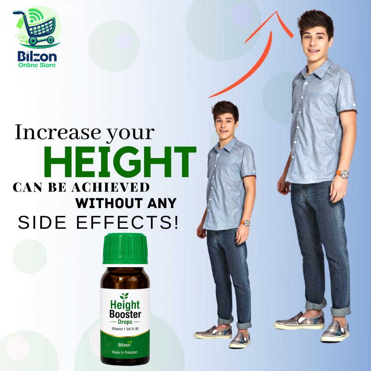 Child using Height Booster Drops growth supplement