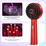 Smart Scalp Hair Massager in use