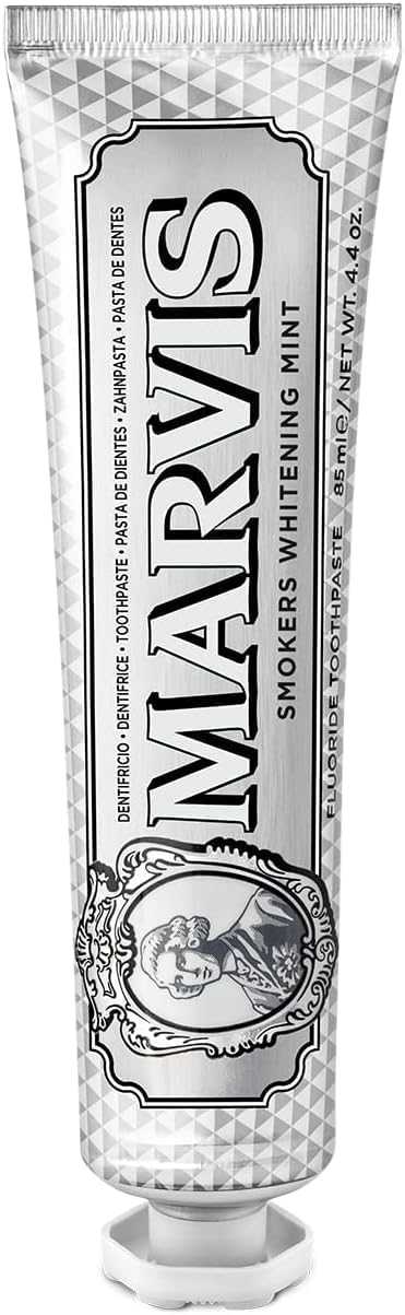 Marvis Whitening Mint Toothpaste box packaging