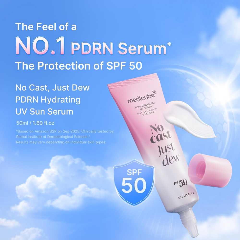 Medicube SPF 50 Fast-Absorbing Sunscreen bottle