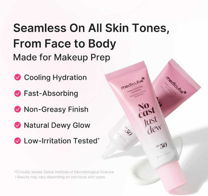 Medicube SPF 50 Sunscreen packaging box